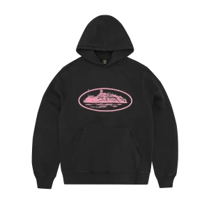ALCATRAZ HOODIE V2 [BLACK & PINK]