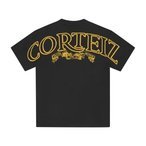 ROYALE HEAVYWEIGHT TEE [BLACK / YELLOW] - Image 2