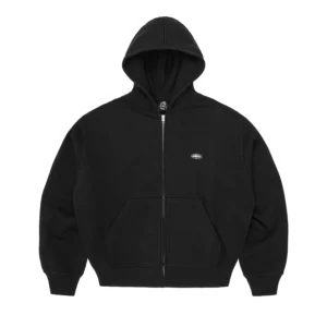 ISLAND KNOCKOUT ZIP HOODIE [BLACK]