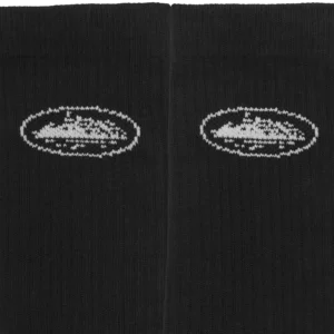BLACK ALCATRAZ SOCKS [2 PACK] - Image 2