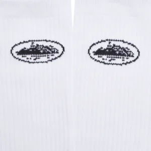 WHITE ALCATRAZ SOCKS [2 PACK] - Image 2