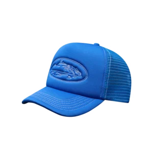 ISLAND OUTLINE TRUCKER HAT [BLUE]