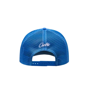 ISLAND OUTLINE TRUCKER HAT [BLUE] - Image 2