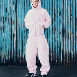 ISLAND KNOCKOUT ZIP HOODIE [PINK] - Image 4