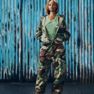 MINI ISLAND HOODIE TRACKSUIT [WOODLAND CAMO] - Image 5