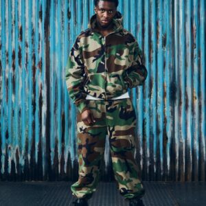 MINI ISLAND HOODIE TRACKSUIT [WOODLAND CAMO] - Image 4