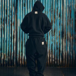 HMP THERMAL ZIP HOODIE [BLACK] - Image 5