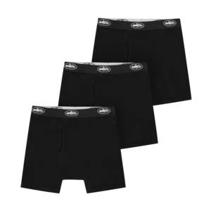 BLACK ALCATRAZ BOXERS [3 PACK]