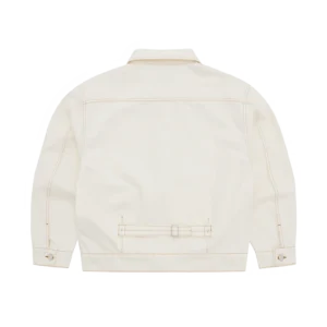 DUAL STRIPE DENIM JACKET [OFF WHITE] - Image 2