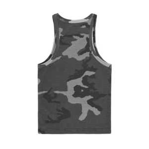 WOMENS CLASSIC TANK TOP [BLACK CAMO] - Image 2
