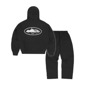 ISLAND PUFF PRINT TRACKSUIT [BLACK] - Image 2