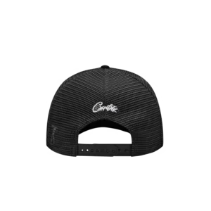 ISLAND PUFF PRINT TRUCKER HAT [BLACK] - Image 2
