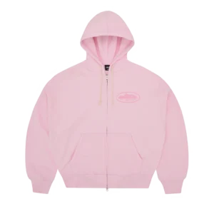 ISLAND KNOCKOUT ZIP HOODIE [PINK]