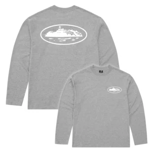 OG ISLAND LS TEE [HEATHER GREY]