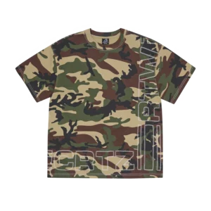 OUTLINE HEAVYWEIGHT TEE [WOODLAND CAMO]
