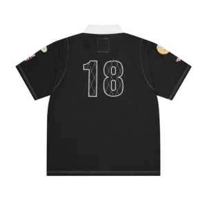 ALPINE POLO SHIRT [CLASSIQUE BLACK] - Image 2