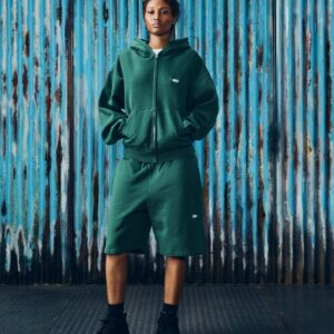 MINI ISLAND SWEATSHORT [FOREST GREEN] - Image 4