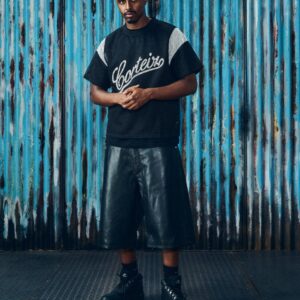 OPEN MESH PANEL JERSEY [BLACK] - Image 3