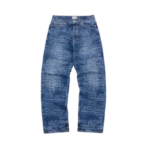 HANDWRITTEN BAGGY JEANS [MIDWASH INDIGO]