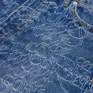 HANDWRITTEN BAGGY JEANS [MIDWASH INDIGO] - Image 3