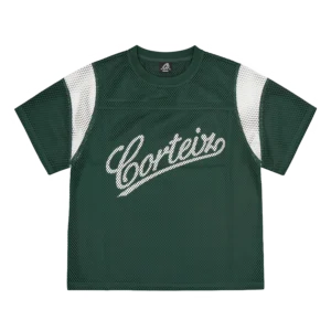 OPEN MESH PANEL JERSEY [FOREST GREEN]