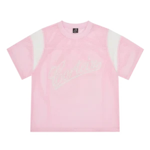 OPEN MESH PANEL JERSEY [PINK]