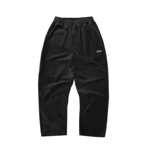 PISTA VELOUR TRACK PANT [BLACK]