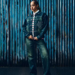 ALWEIZ DENIM JACKET [VINTAGE INDIGO] - Image 4