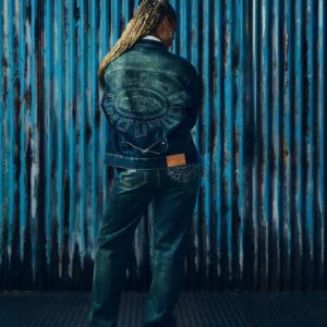 ALWEIZ DENIM JACKET [VINTAGE INDIGO] - Image 5