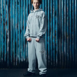 ALWEIZ ZIP HOODIE [HEATHER GREY] - Image 4