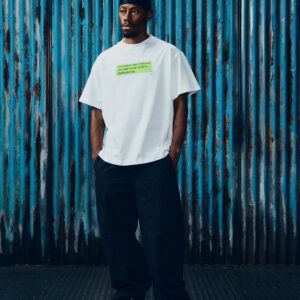 TEXT ME BACK TEE [WHITE] - Image 2