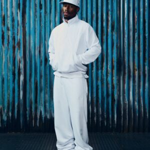SHUTDOWN TRICOT TRACK TOP [WHITE] - Image 4