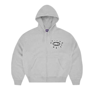 ALWEIZ ZIP HOODIE [HEATHER GREY]