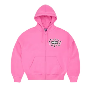ALWEIZ ZIP HOODIE [PINK]