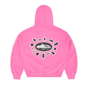 ALWEIZ ZIP HOODIE [PINK] - Image 2