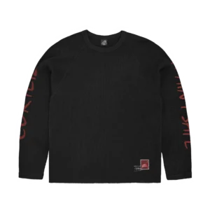 IT AIN'T SAFE WAFFLE THERMAL [BLACK]