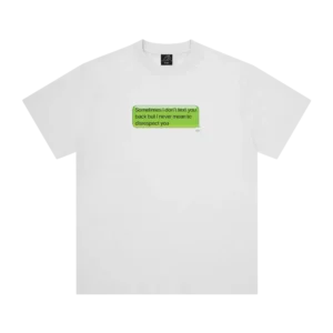 TEXT ME BACK TEE [WHITE]
